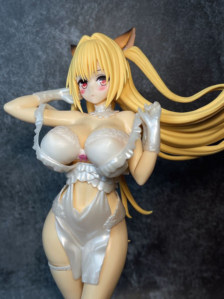 金色の闇、リペイント【キャストオフ】フィギュア To LOVEる -とらぶる- (ティアーユ・ルナティーク/結城美柑/ララ)高25cm/ランジェリー拍卖