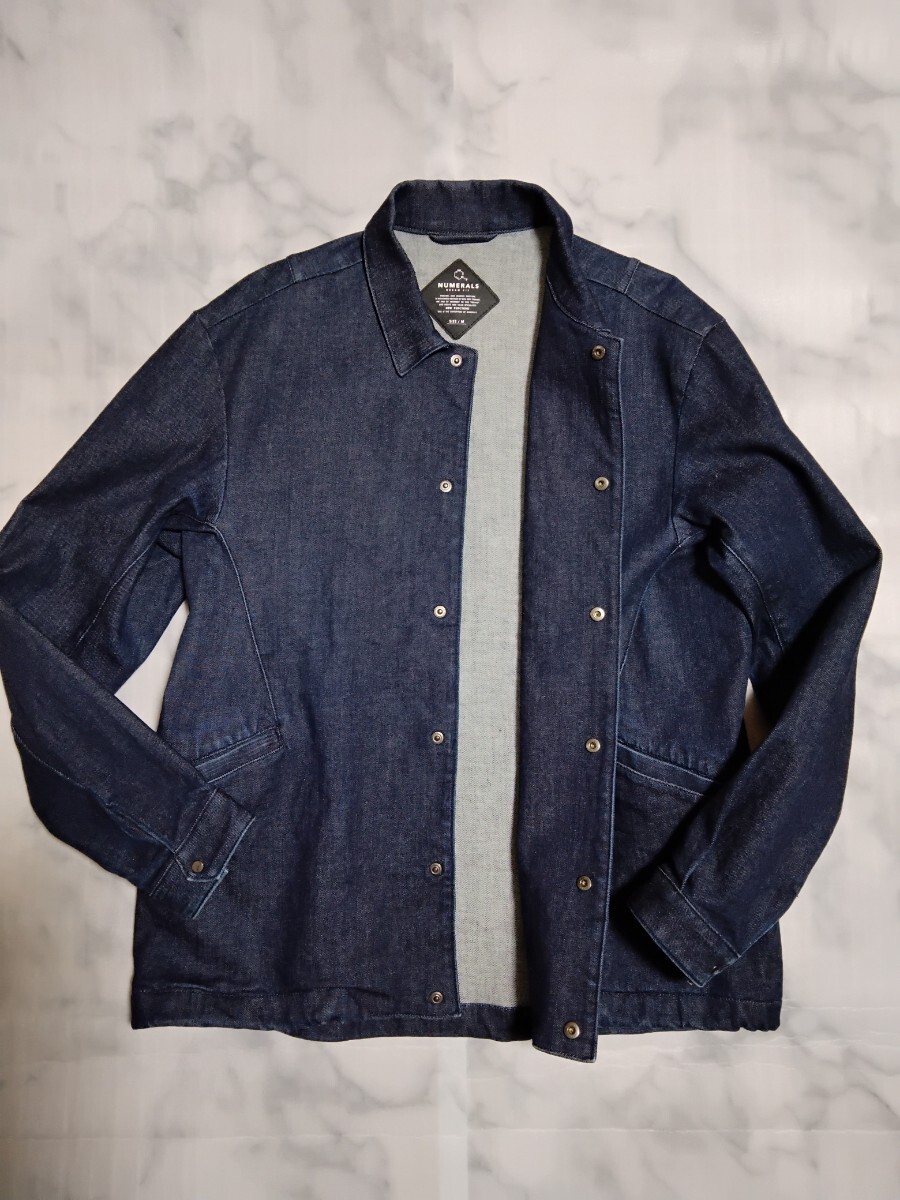 デニム コーチジャケット デニムジャケット★ニコアンド★メンズM★美品拍卖