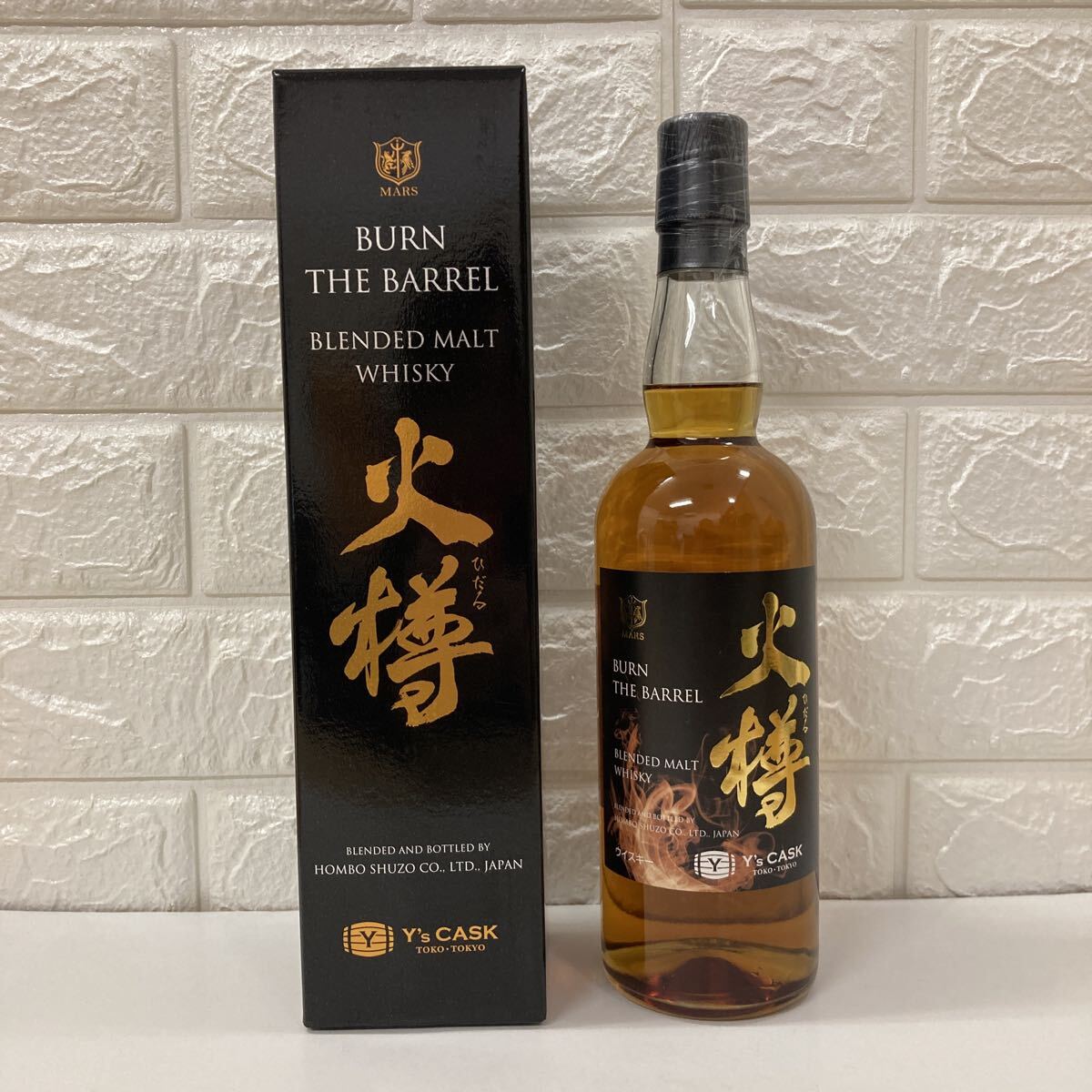 1円〜【未開栓】MARS マルス 火樽 ひだる 700ml 43% BLENDED MALT WHISKY 箱付 BURN THE BARREL拍卖