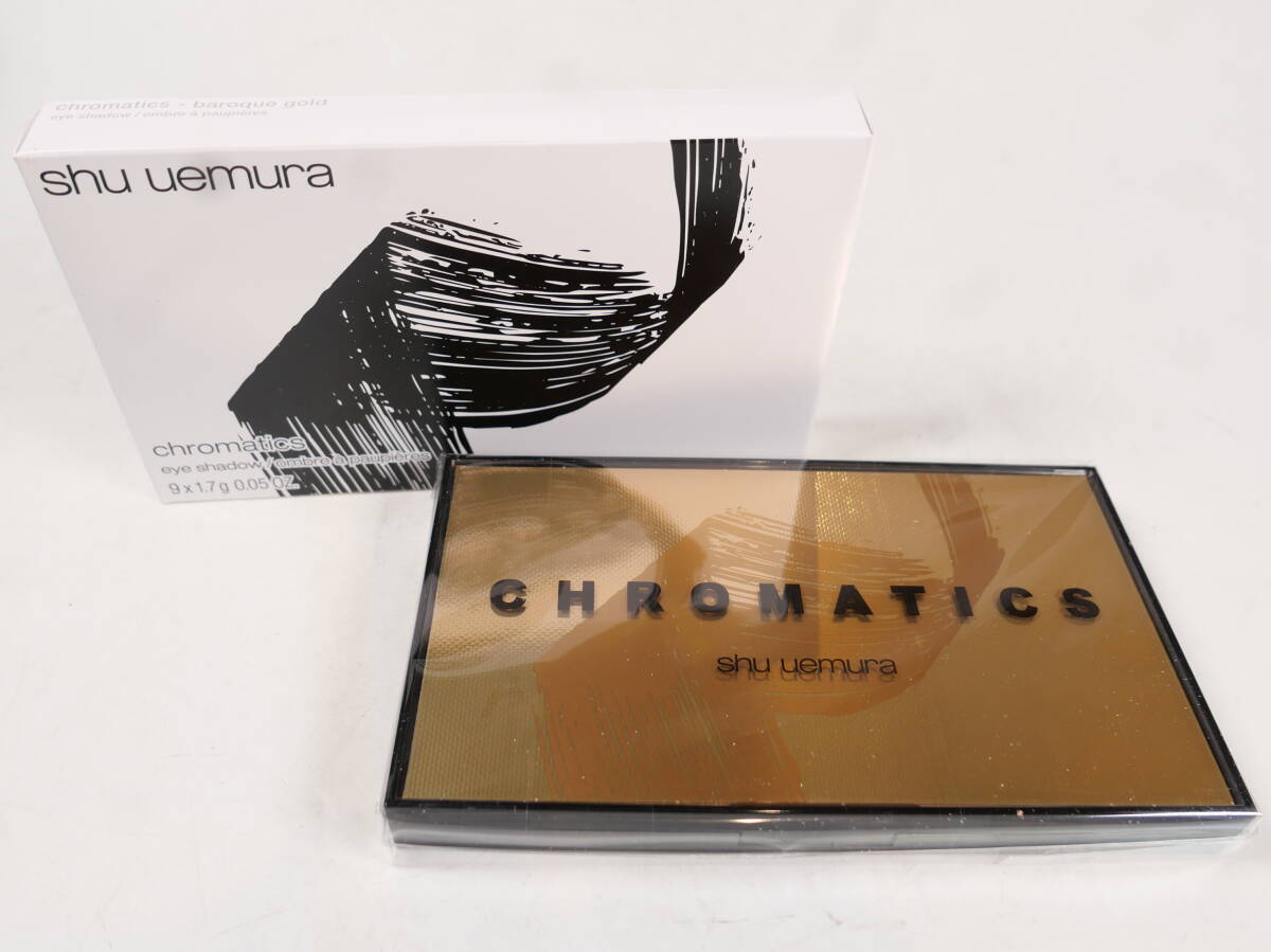 未使用コスメ★shu uemura シュウウエムラ CHROMATICS クロマティックス バロック ゴールド アイシャドウ パレット拍卖