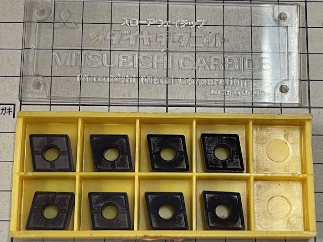 三菱 CNMG432B U615 ステンレス用チップ 8個 未使用・在庫品 送料無料 拍卖