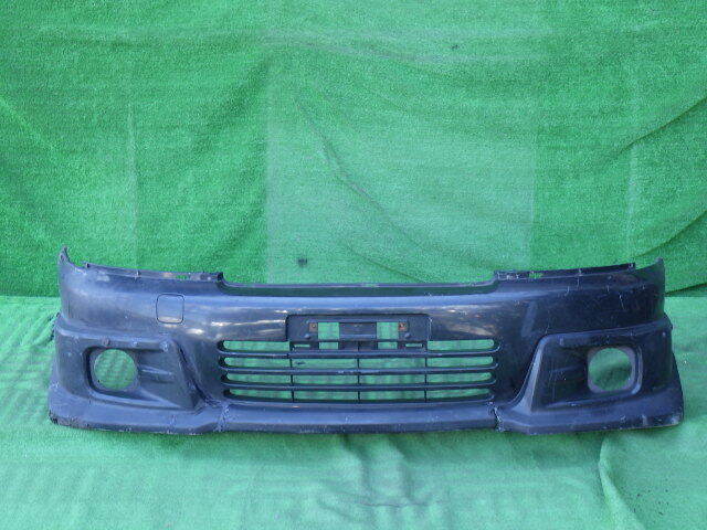 NCP20 NCP25 NCP21前期ファンカーゴ純正フロントバンパー おまけ フロントスポイラー エアロ付 黒 52119-52030拍卖