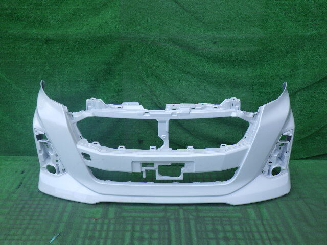 M900A M910A ルーミーカスタム M900S M910S トール カスタム 後期 純正フロントバンパー 白 パール 52119-B1450拍卖