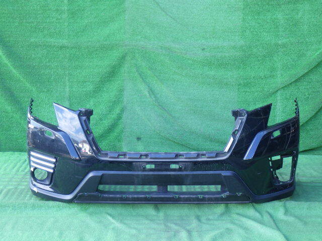SK5 SKE 後期 フォレスター 純正フロントバンパー 右フォグカバー付 黒 57704SJ021拍卖