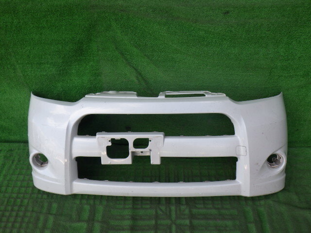 LA100S LA110S 前期 ムーヴカスタム 純正フロントバンパー ムーブ 白 パール 52119-B2A10拍卖