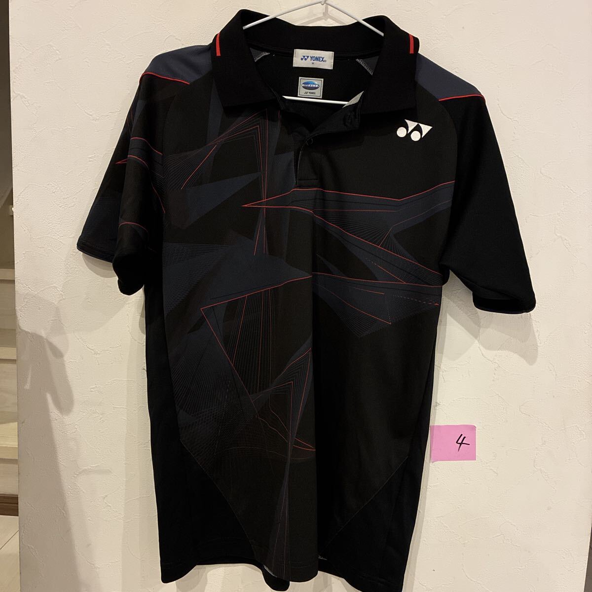 YONEX ヨネックス 半袖 ポロシャツ テニス バドミントン スポーツウェア ブラック M拍卖