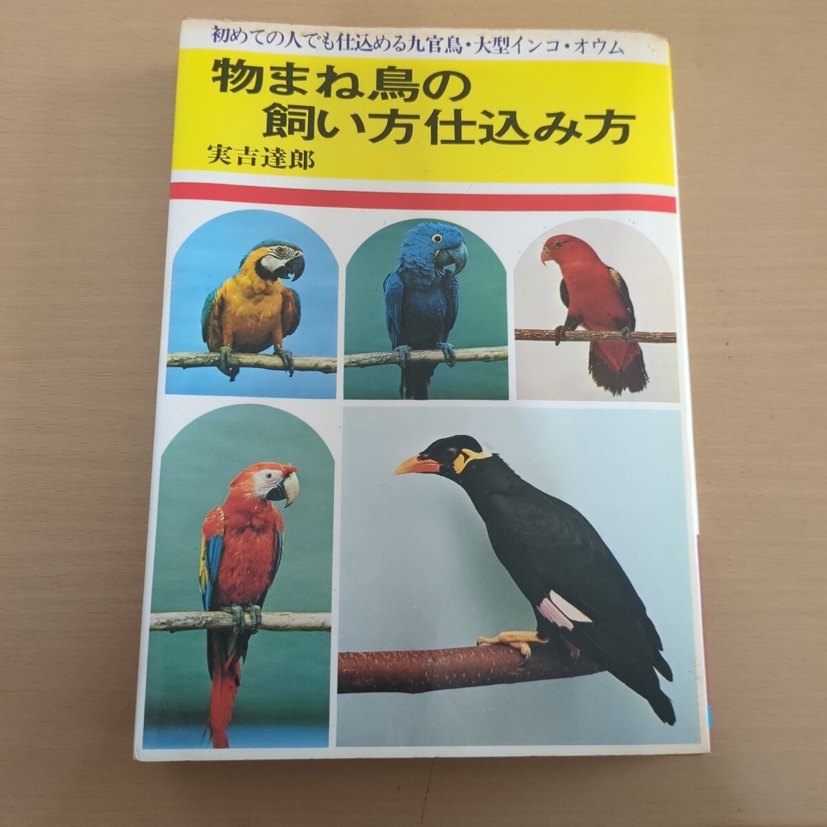 物まね鳥の飼い方仕込み方 実吉達郎 昭和53年 日本文芸社 大型インコ オウム 九官鳥拍卖