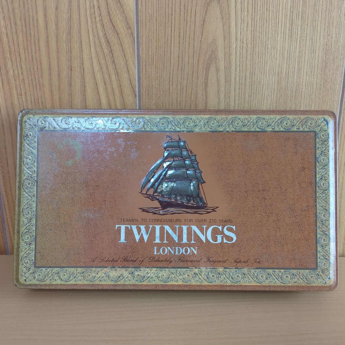 トワイニング紅茶 空き缶 昭和レトロ ヴィンテージ拍卖