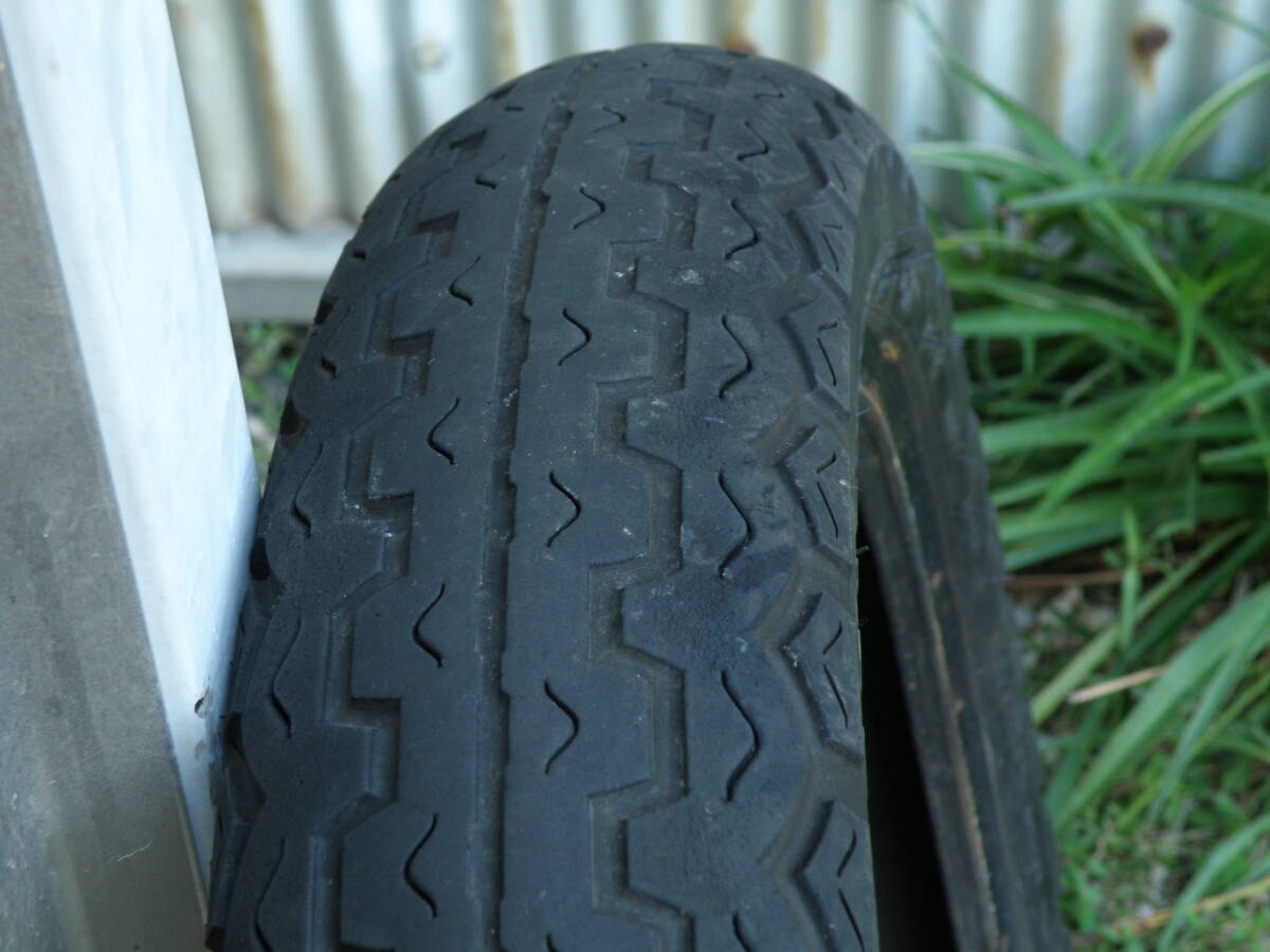 ダンロップ DUNLOP★TT100GP 100/90-19 TL■中古タイヤ♪格安!CB750F Z750FX SR400拍卖