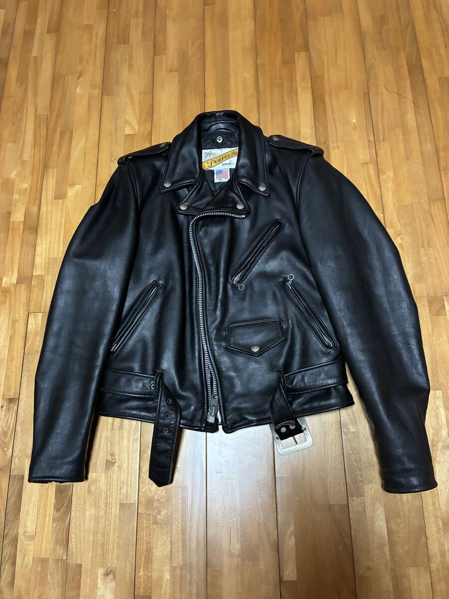 Schott ショット USA製 ダブルライダース ライダースジャケット ヴィンテージ拍卖