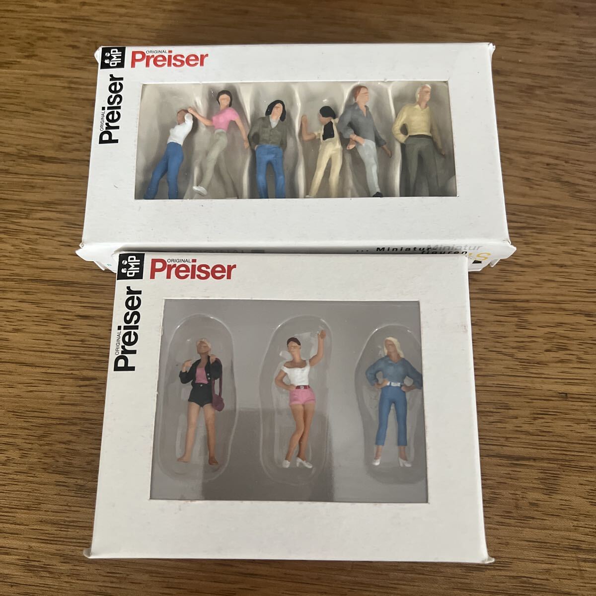 ■プライザー Preiser  65312 65321 2セットまとめて 保管品 塗装済完成品 1/43  情景 背景 フィギュア拍卖