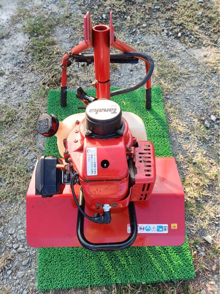 1040中古 Tanaka タナカ ミニ耕うん機 TCA-500 耕運機 耕耘機 小型 カルチ 家庭菜園 畑 農機具 農業機械 福岡拍卖