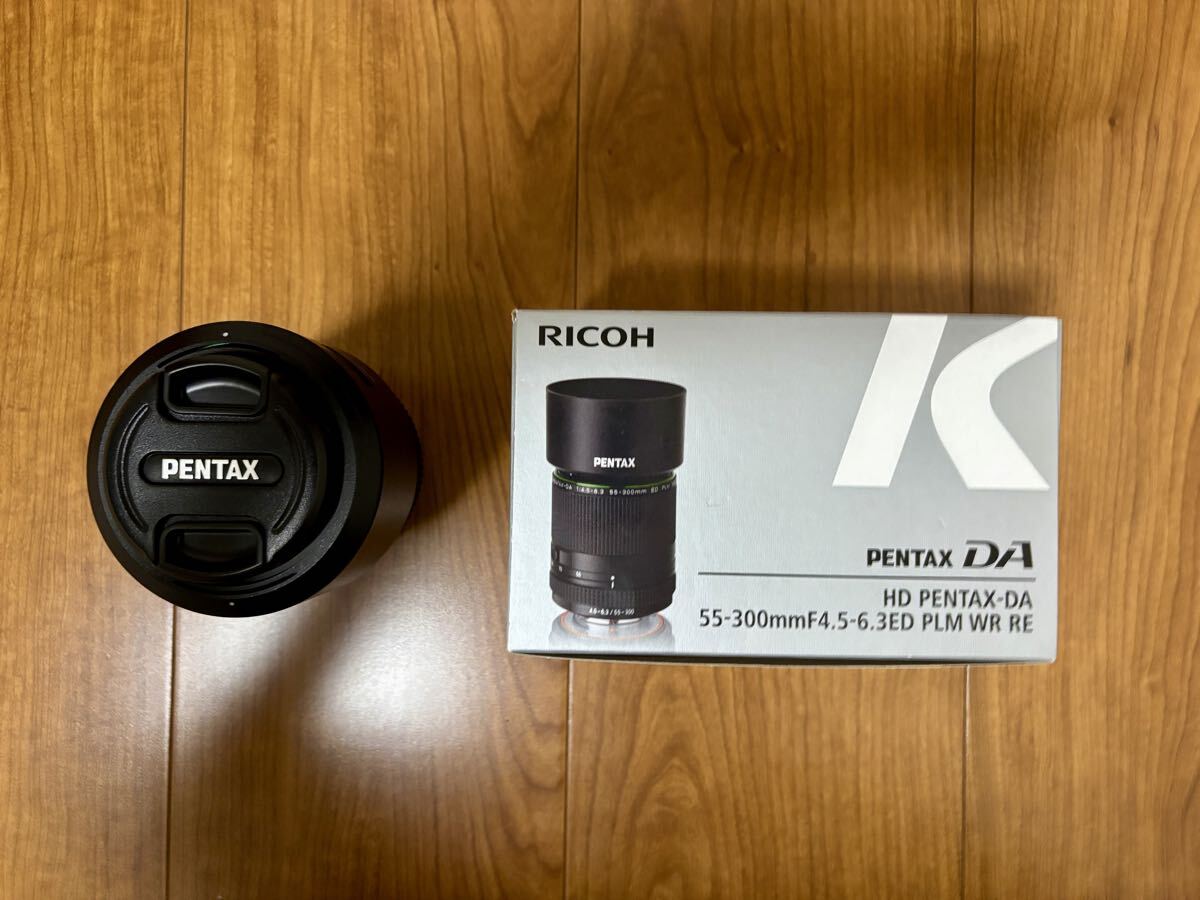 【送料無料】美品プロテクター付き HD PENTAX-DA 55-300mmF4.5-6.3ED PLM WR RE + kenko zeta ペンタックス PENTAX拍卖