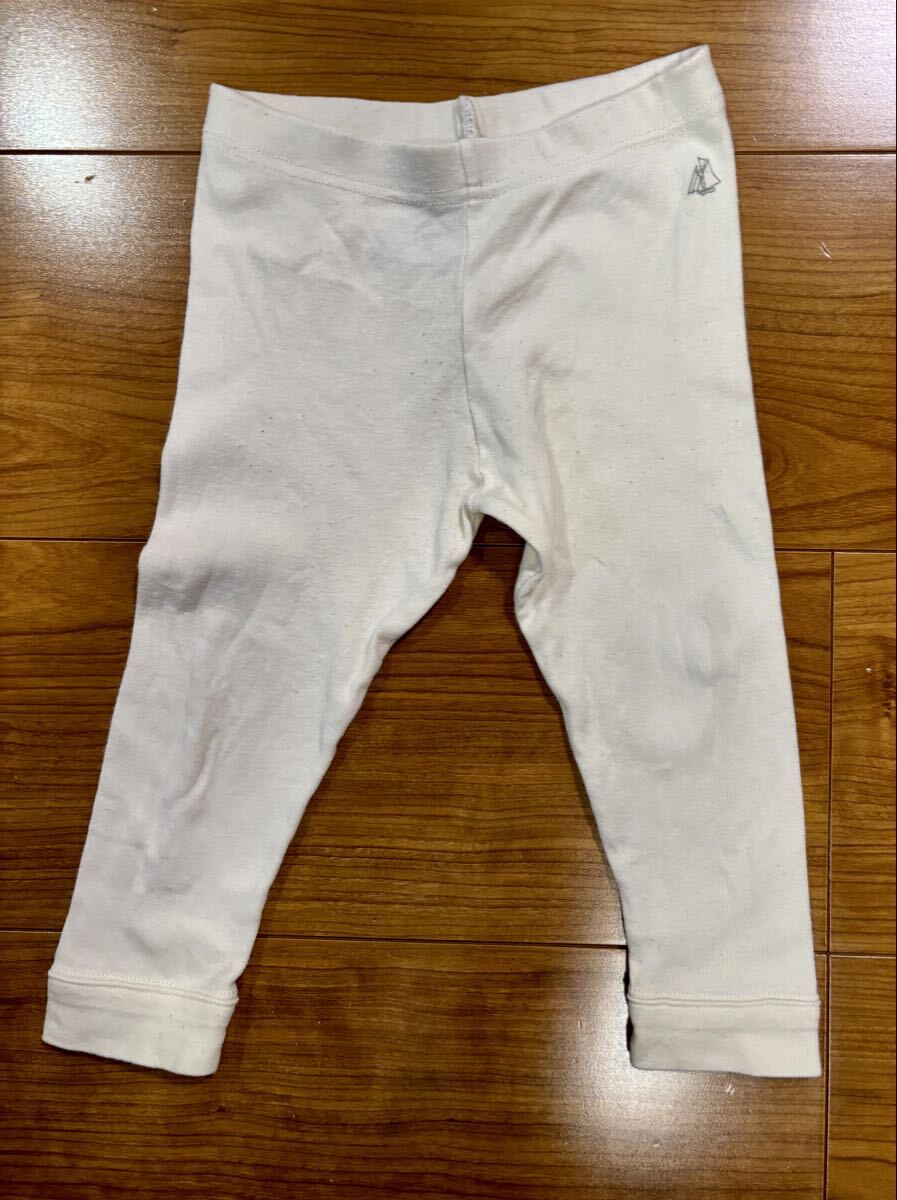 【送料無料】PETIT BTEAU 長ズボン プチバトー 74cm サイズ 白 拍卖