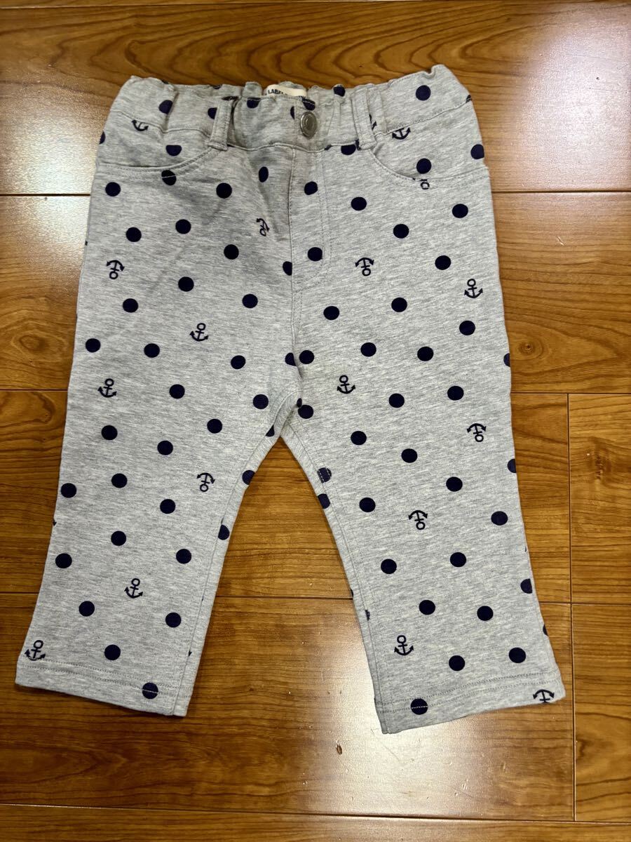 【送料無料】Greenlabelrelaxing ズボン 男の子 ボトムス 灰色 グレー L 125サイズ拍卖