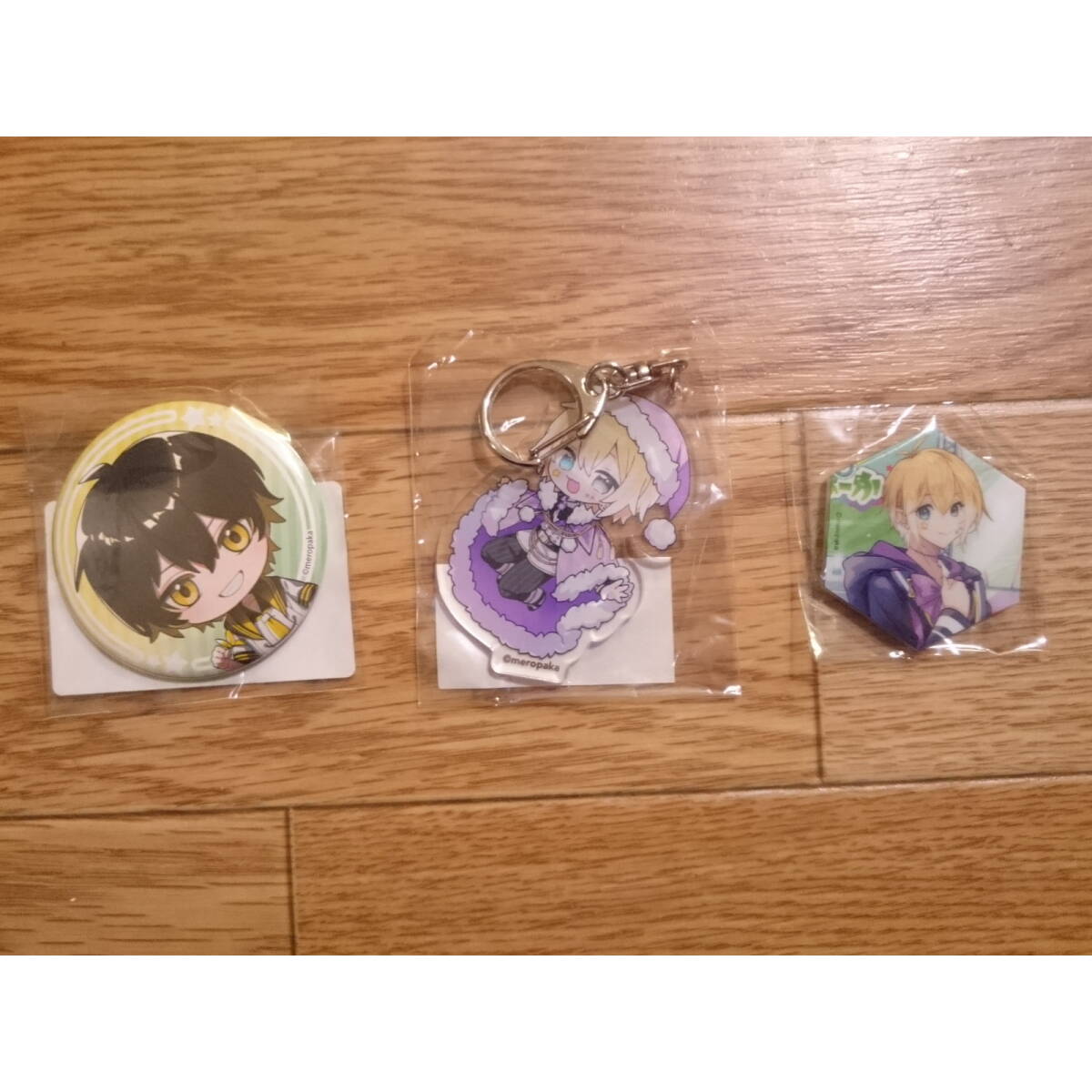 【送料無料】めろんぱーかー グッズ+おまけ バッジ・キーホルダー・マグネット拍卖