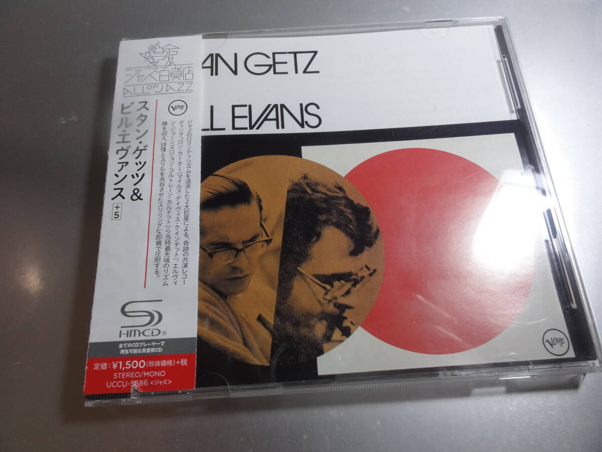 STAN GETZ BILL EVANS スタン・ゲッツ ビル・エヴァンス +5 帯付き国内盤 高音質 SHM-CD拍卖