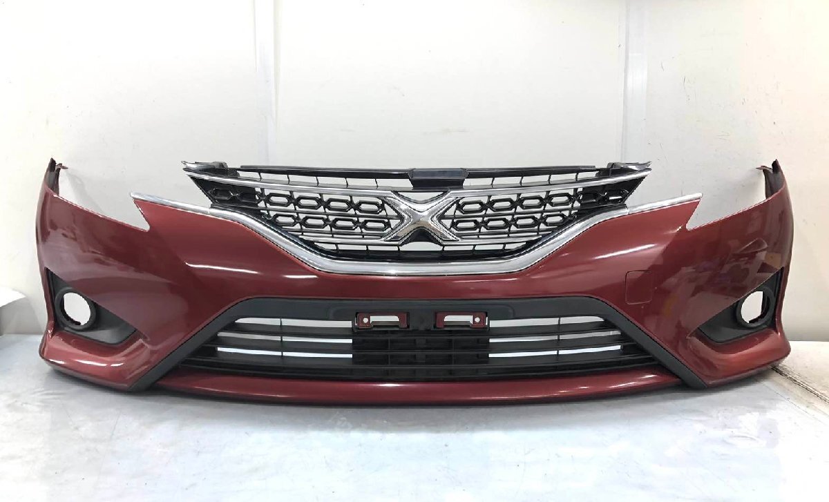 トヨタ マークX GRX130 中期 純正 フロントバンパー 52119-22B10 レッド(C10-31m)拍卖