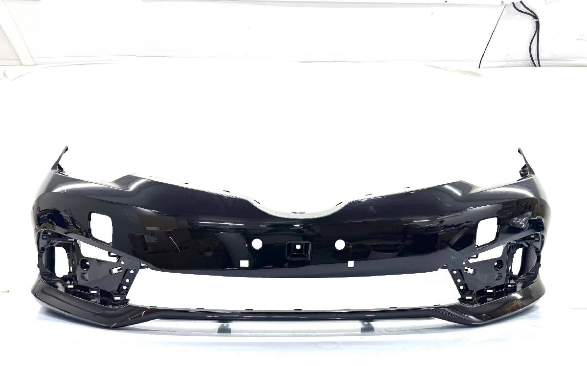 トヨタ オーリス NZE181 ZRE186 ZWE186 NRE185 後期 純正 フロントバンパー 52119-12E70 黒メタ (C9-9)拍卖