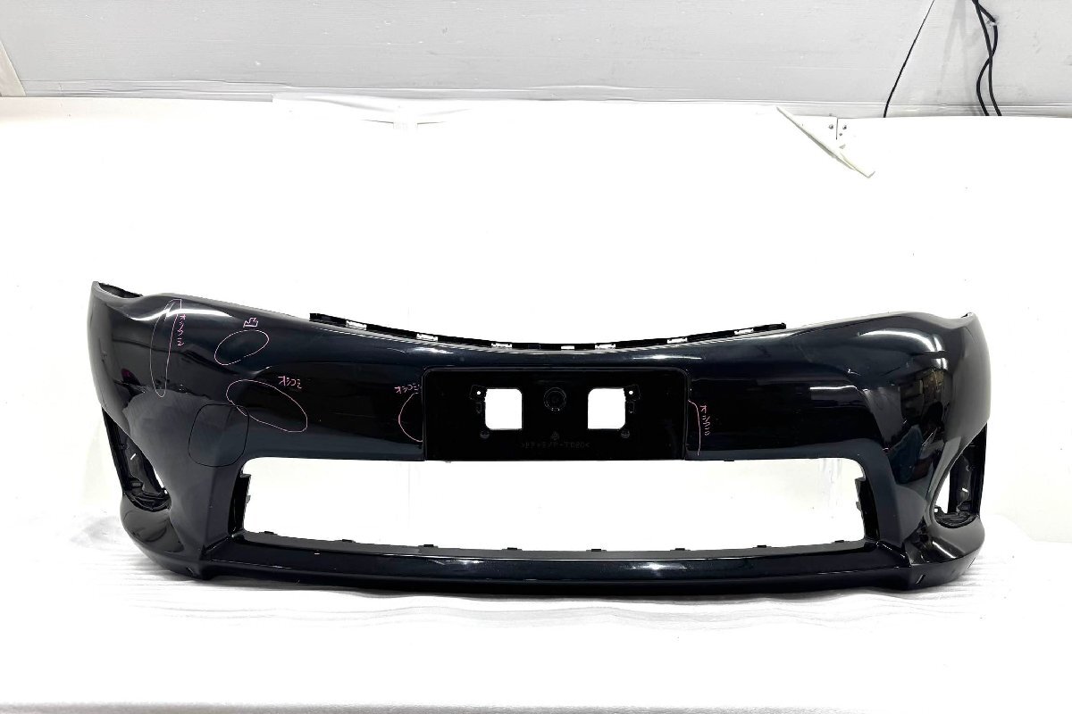 トヨタ カローラ フィールダー アクシオ NZE161/164 ZRE162 NRE160/165 純正 フロントバンパー 52119-12E50 黒メタ 209 (C9-53)拍卖