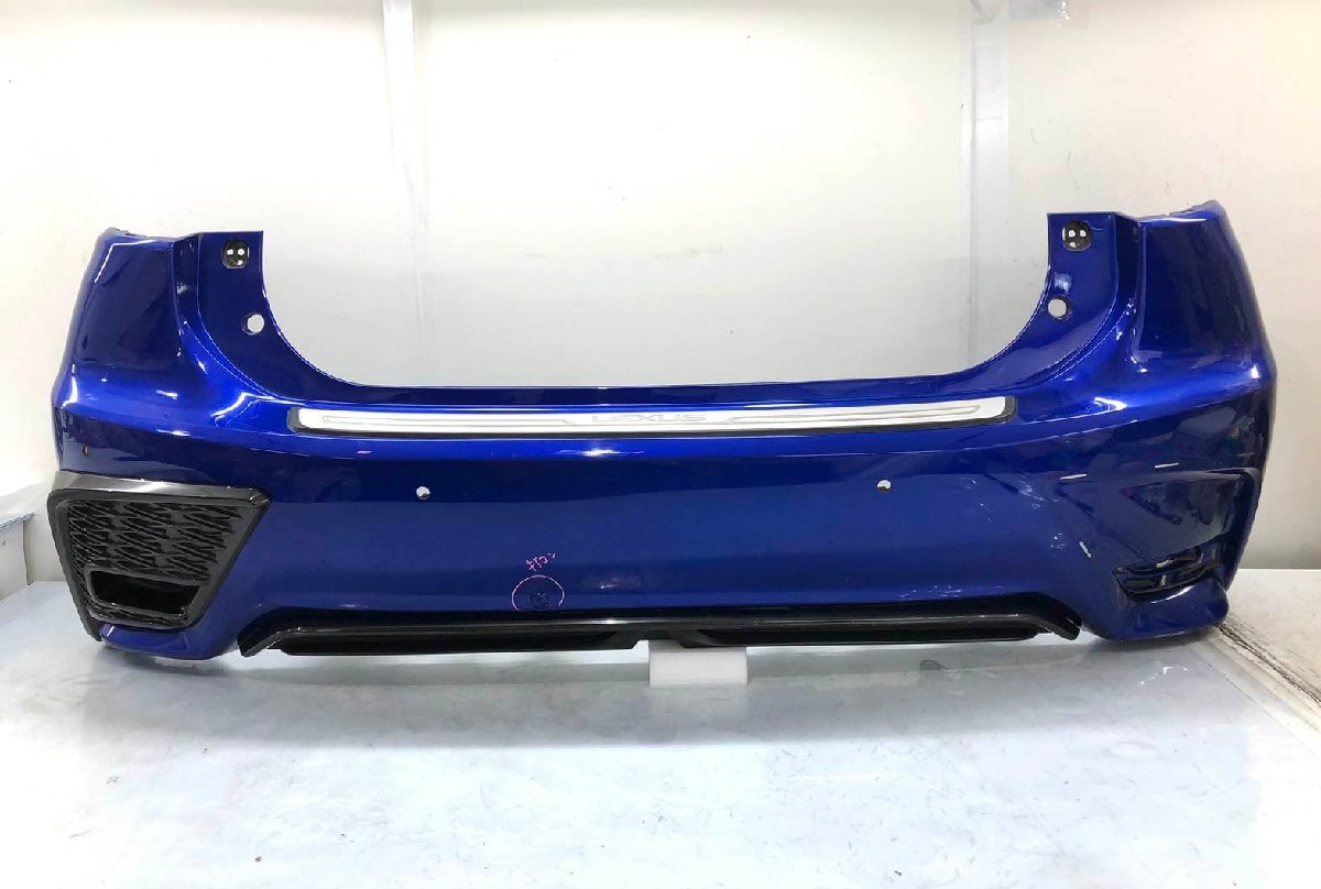 レクサス CT Fスポーツ ZWA10 後期 純正 リアバンパー 52159-76070 ブルー 8X1(C8-64m)拍卖
