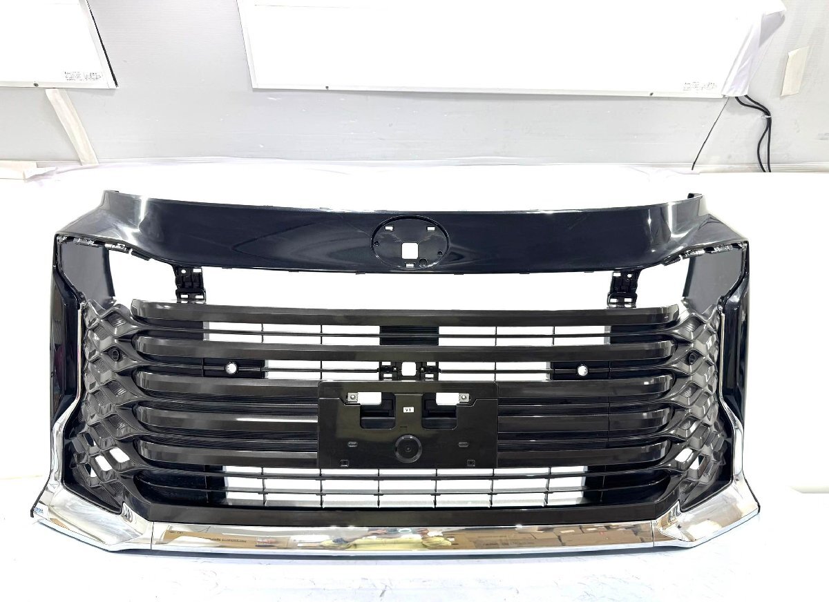 トヨタ ヴォクシー MZRA90W 純正 フロントバンパー 52119-V1010 黒メタ (C9-48)拍卖