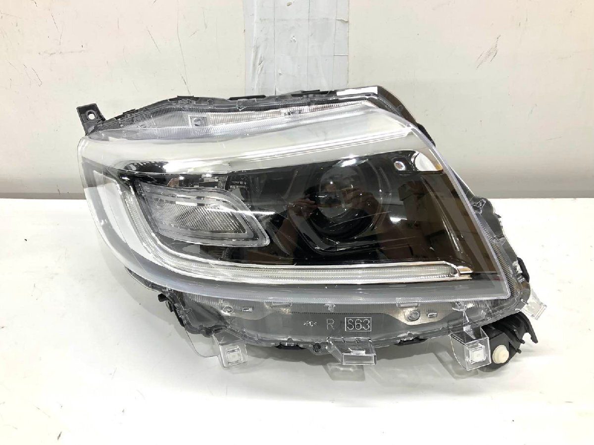 ♪ジャンク♪スペーシアカスタム MK53S 純正 ヘッドランプ 右 LED ICHIKOH1960 刻印SH(Z33-82m)拍卖