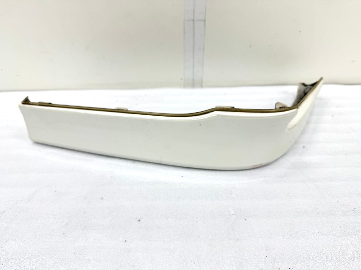 カローラフィールダー NZE161 純正リアバンパースポイラー 左 パール 76892-13010 (G77-43)拍卖