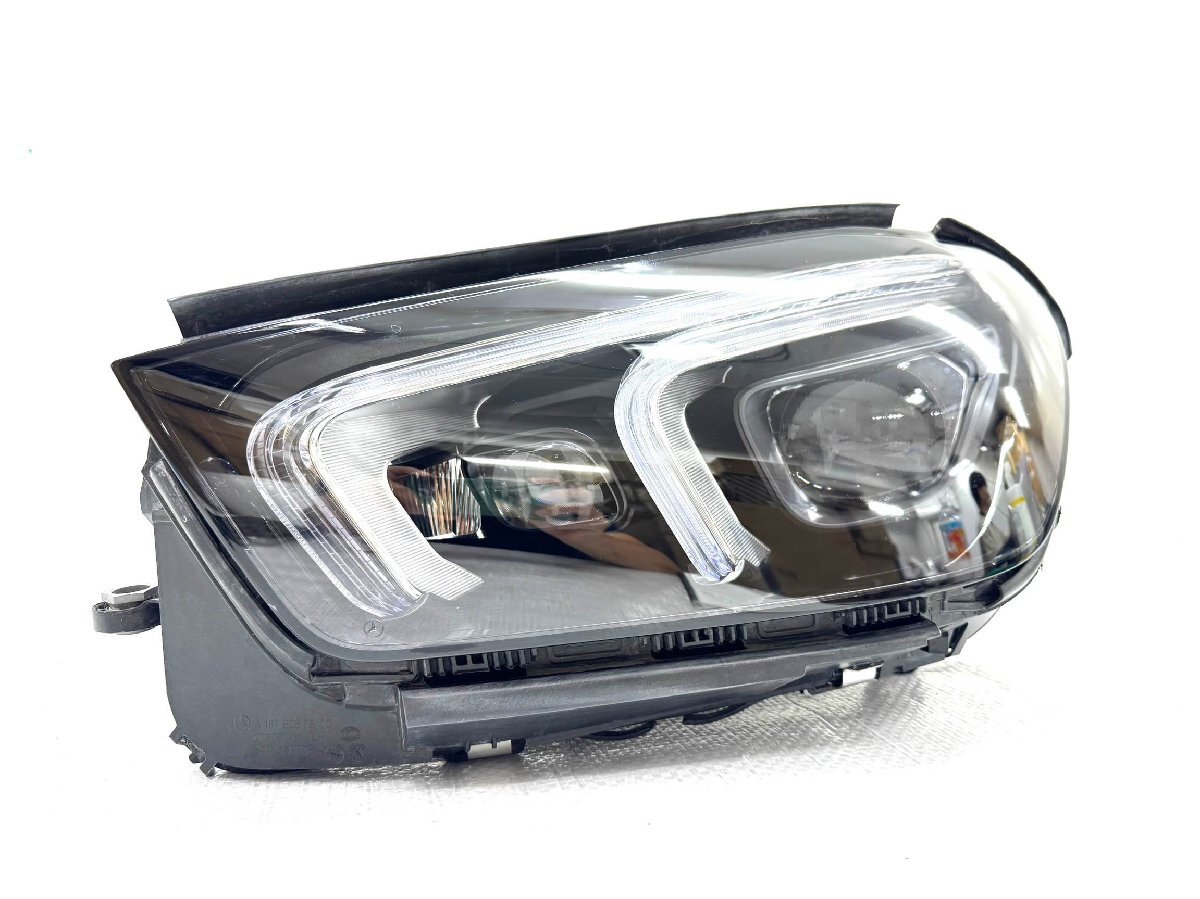 ★良品★ メルセデスベンツ W167 C167 GLE 前期 純正 左 LED ヘッドライト A167 906 55 08 (Z35-1)拍卖