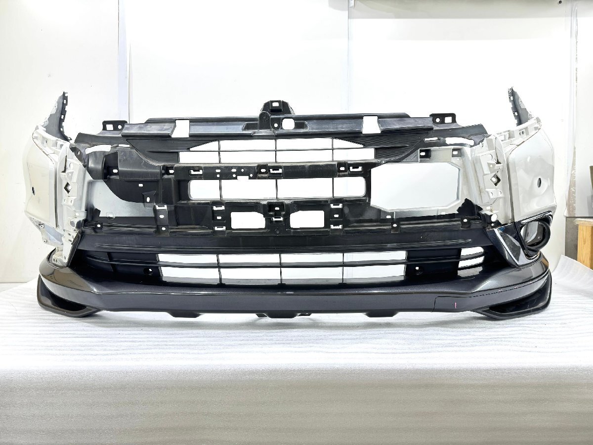 アウトランダー GF7W/GF8W 後期 純正フロントバンパー・スポイラー付 パール 6410G227ZZ (C10-6)拍卖