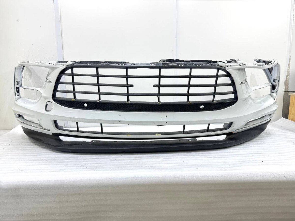 ポルシェ/マカン 95B 純正フロントバンパー 白ソリッド (C10-11)拍卖