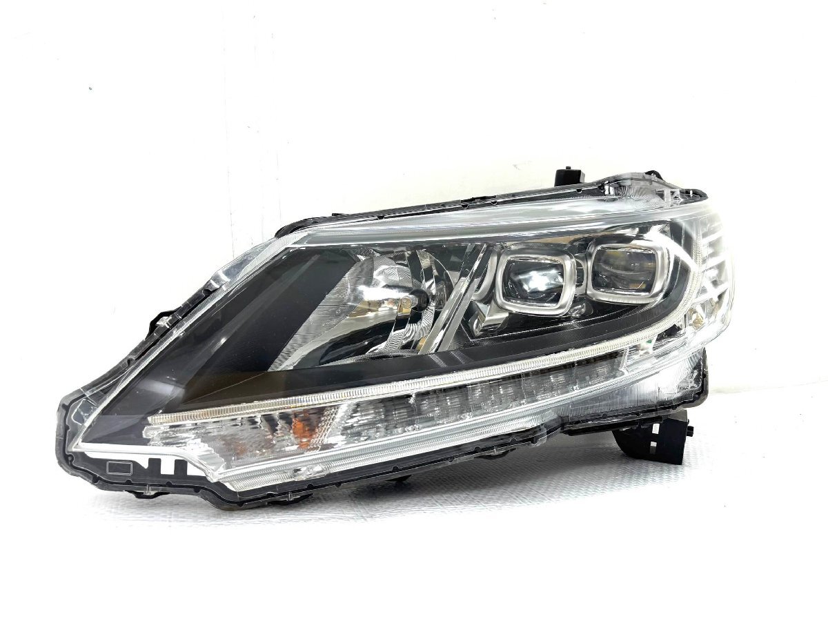 ★美品★ ホンダ オデッセイ アブソルート RC1/2/4 純正 左 LED ヘッドライト KOITO100-18076 刻印J1 (Z35-30)拍卖