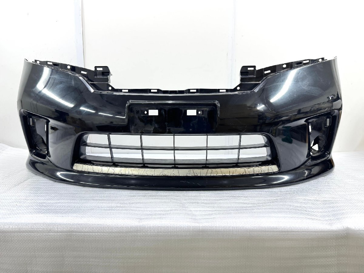 セレナハイウェイスター C26 前期 純正フロントバンパー 黒 62022-1VF0H (C10-74S) 拍卖