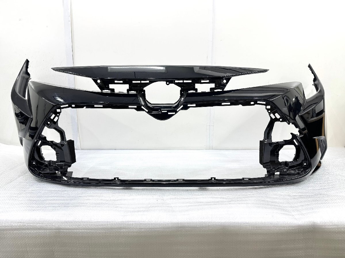 カローラツーリング ZRE212W 純正フロントバンパー 黒メタリック (C10-88)拍卖