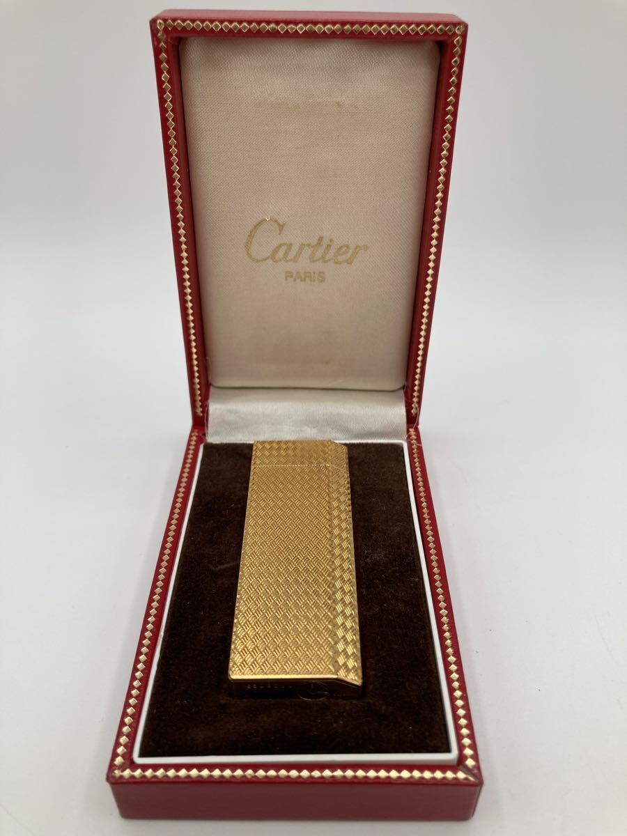【A1463-h】 Cartier カルティエ ガスライター ゴールドカラー 喫煙具 喫煙グッズ ライター 動作未確認拍卖