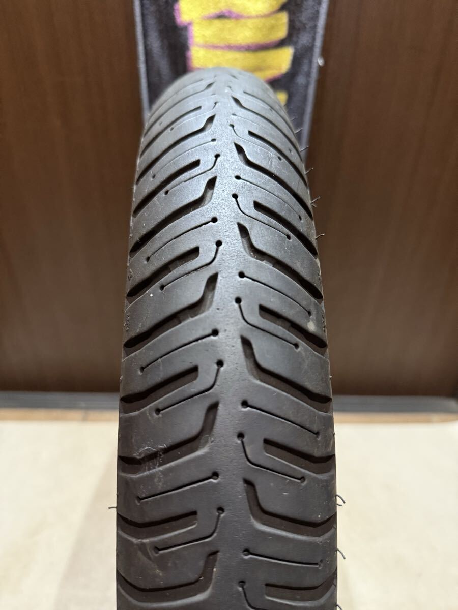 中古MCタイヤ 2024年製造 MICHELIN EXTRA 80/90-17 ミシュラン 80 90 17 2424 K6643拍卖