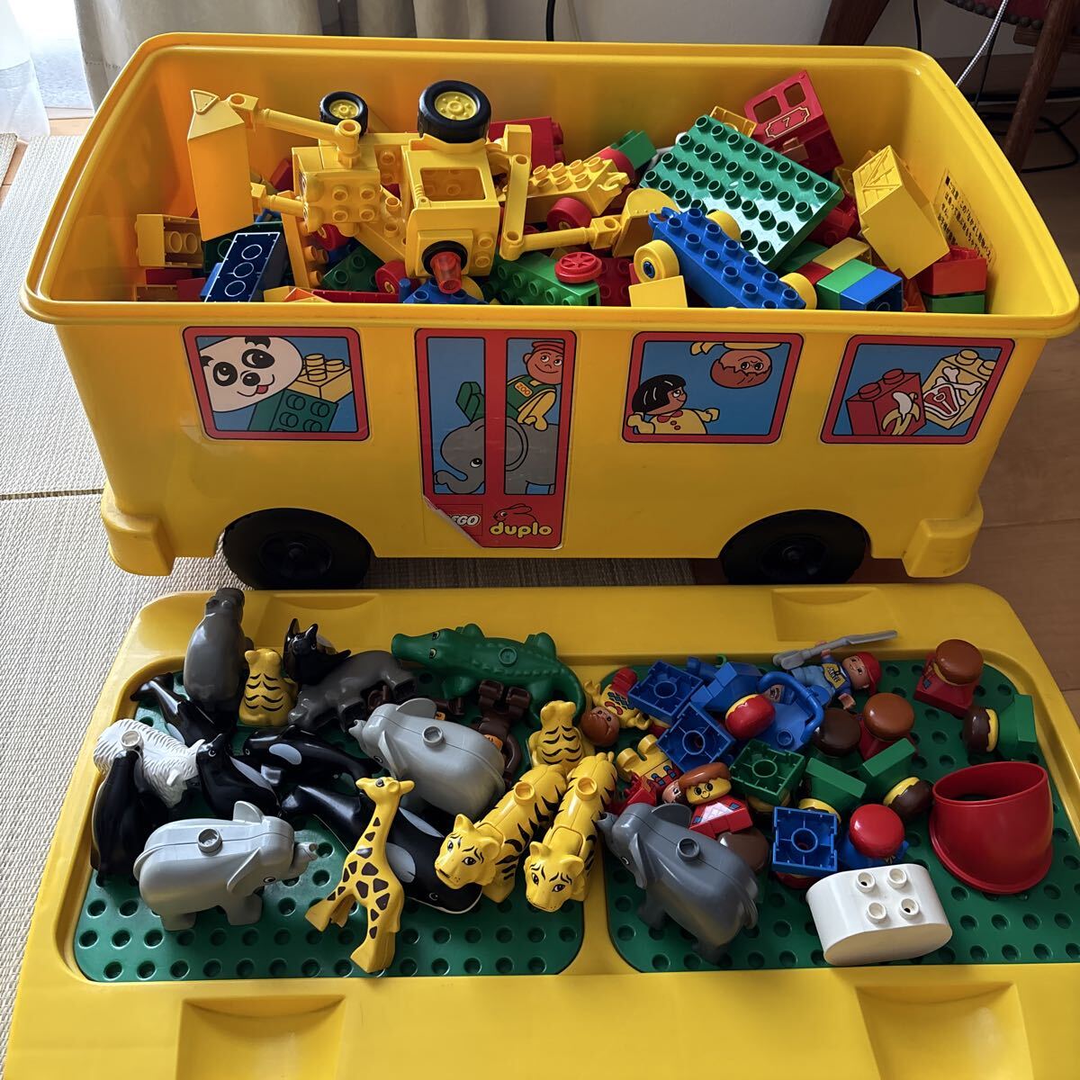 レゴデュプロ バス  楽しいどうぶつえん レトロ拍卖