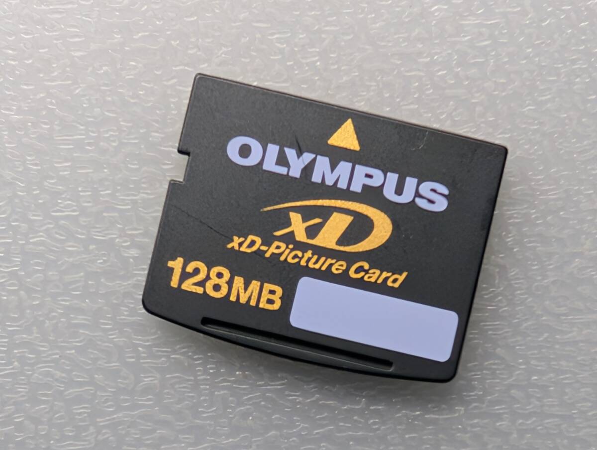 OLYMPUS xD-Picture Card 128MB オリンパス xDピクチャーカード メモリーカード デジカメ 動作確認済み拍卖