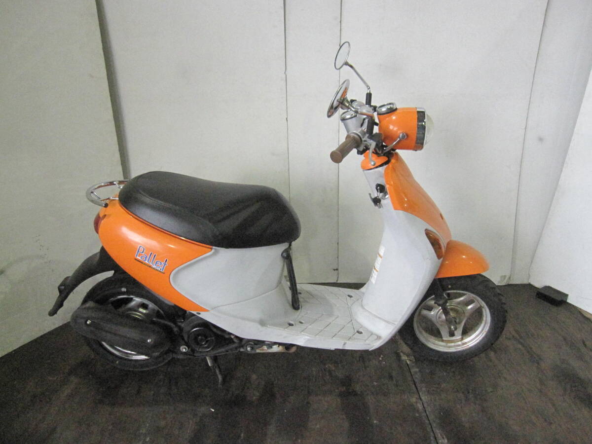 スズキ レッツ4パレット 橙 CA45A 前後新品タイヤ 4834km?拍卖