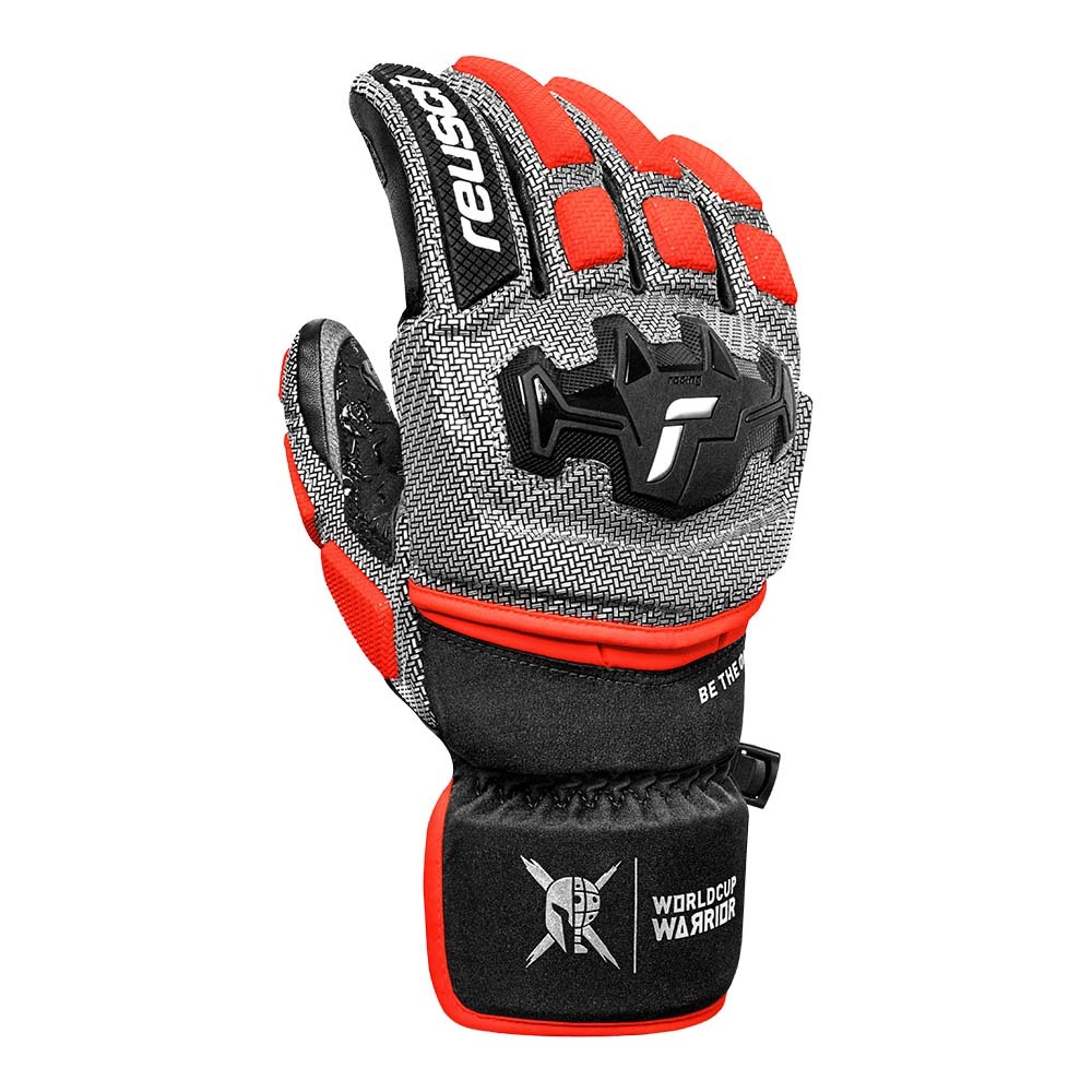 26REUSCH WORLDCUP WARRIOR GS ブラック / シルバー / フルオレッド サイズ:7.5 定価¥45100拍卖