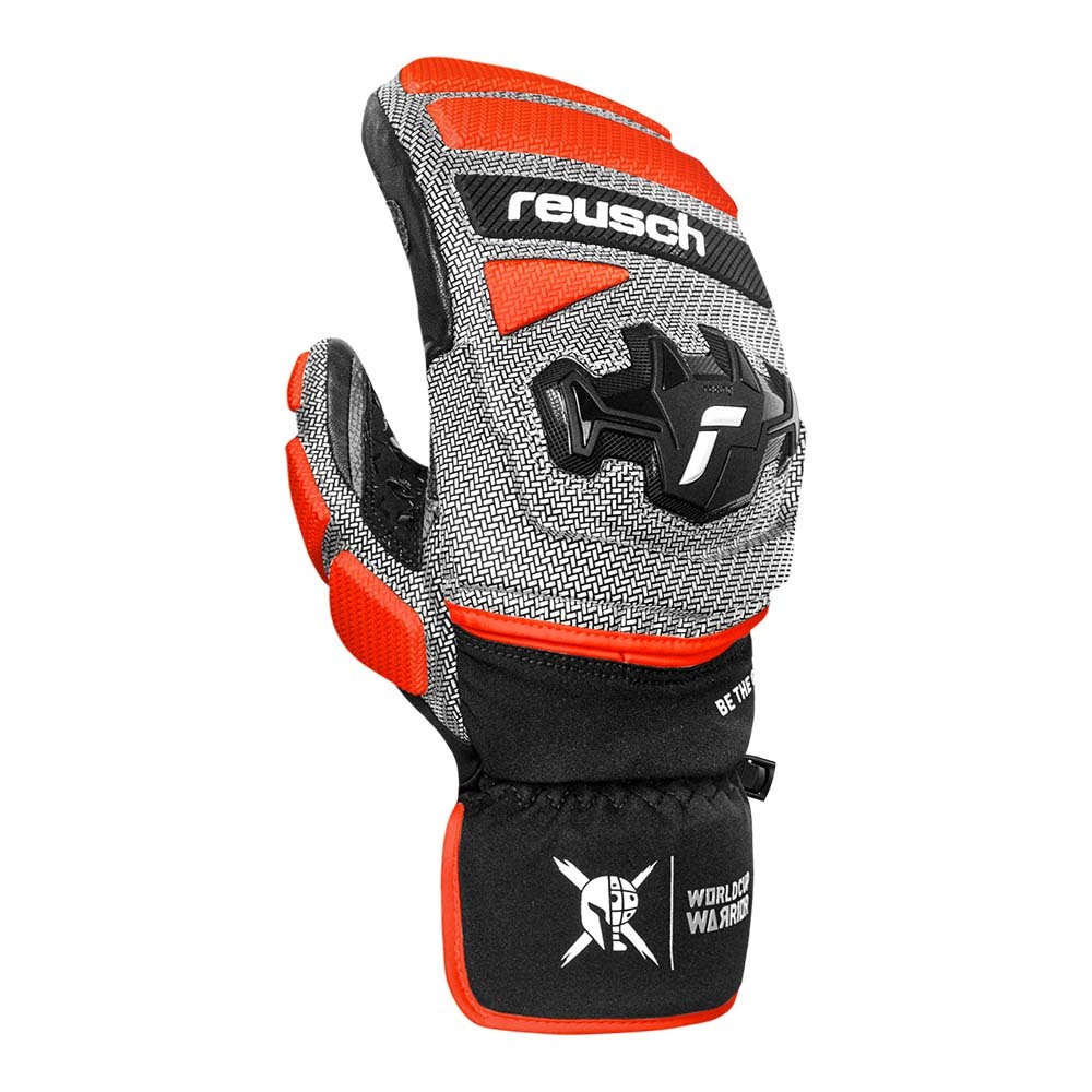26REUSCH WORLDCUP WARRIOR GS MITTEN ブラック / シルバー / フルオレッド サイズ:9.0 定価¥45100拍卖