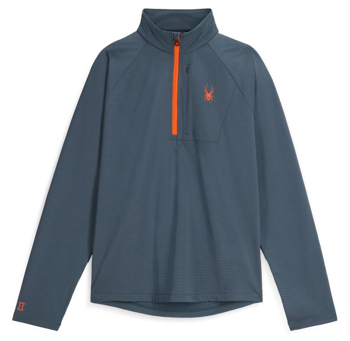 夏のボーナスセール!26SPYDER Gridweb Fleece 1/2 ZIP COLOR:SLB SIZE:US-M/ほぼJP-L相当 定価¥18700拍卖