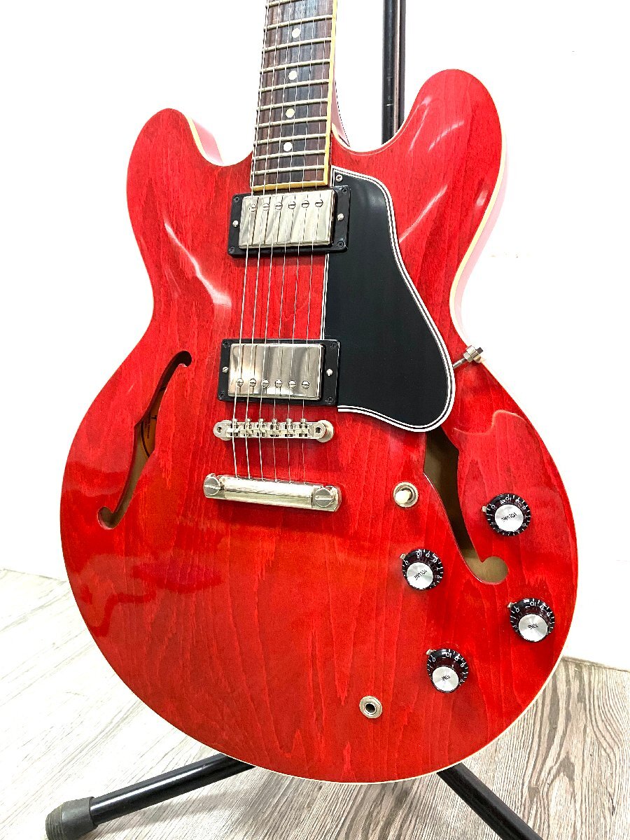 【 J 】4277 Gibson ES-335 #80662 セミアコースティックギター ギブソン 198353拍卖
