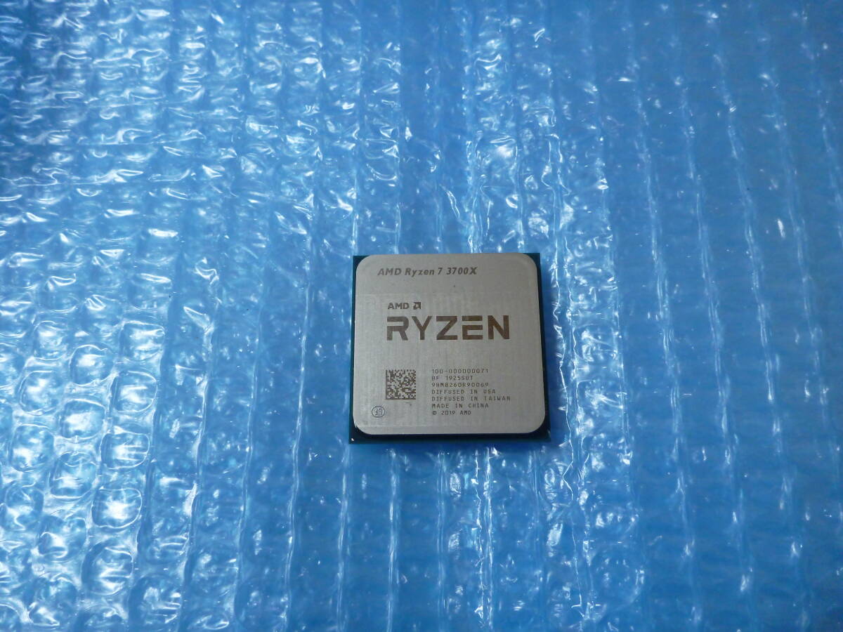 ※ジャンク CPU AMD Ryzen 7 3700X ソケットAM4 BIOS起動表示を確認 簡易動作確認のみ 拍卖