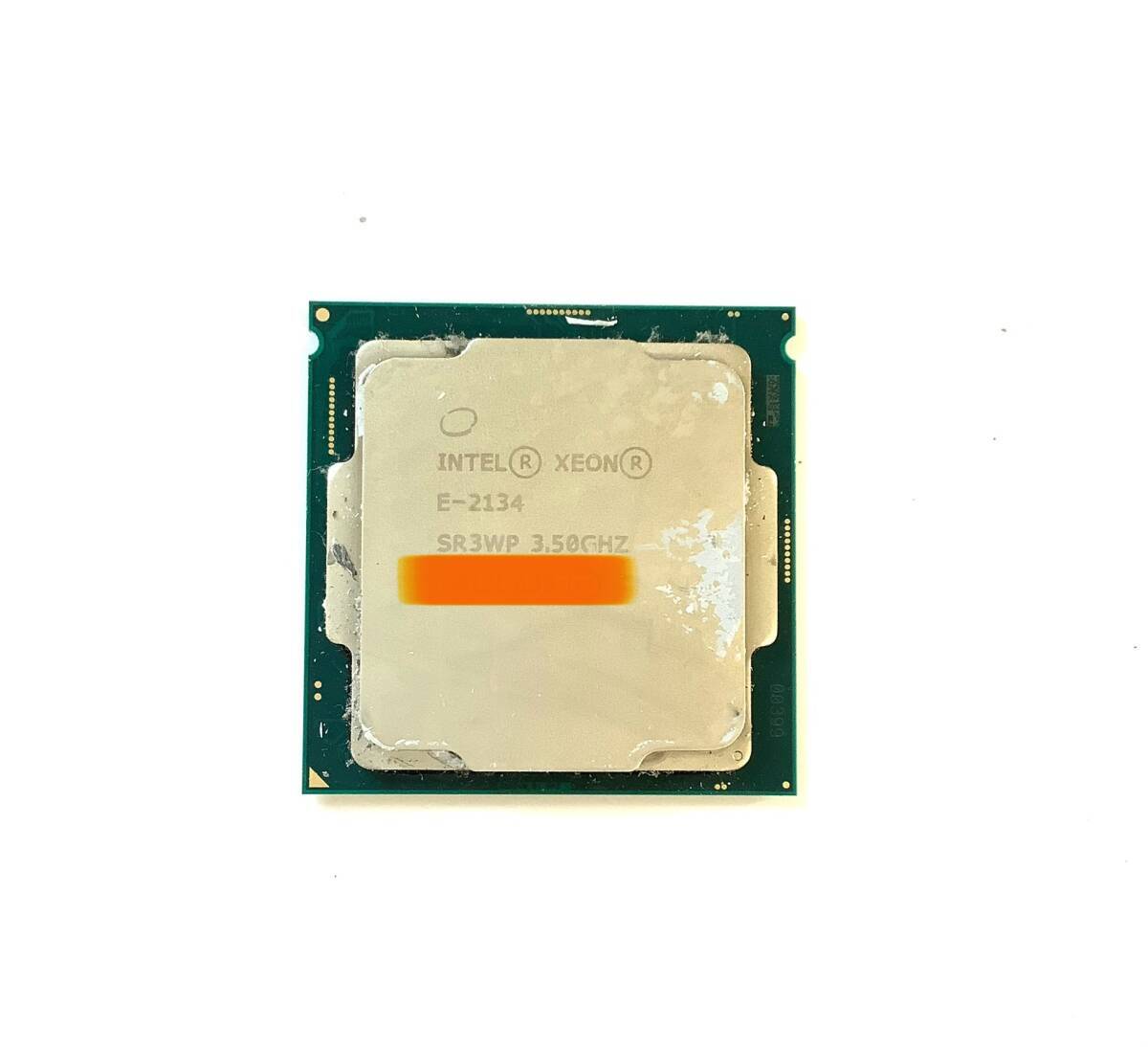 S71020201 INTEL XEON E-2134 3.50GHZ CPU 1点【中古動作品、複数出品】拍卖
