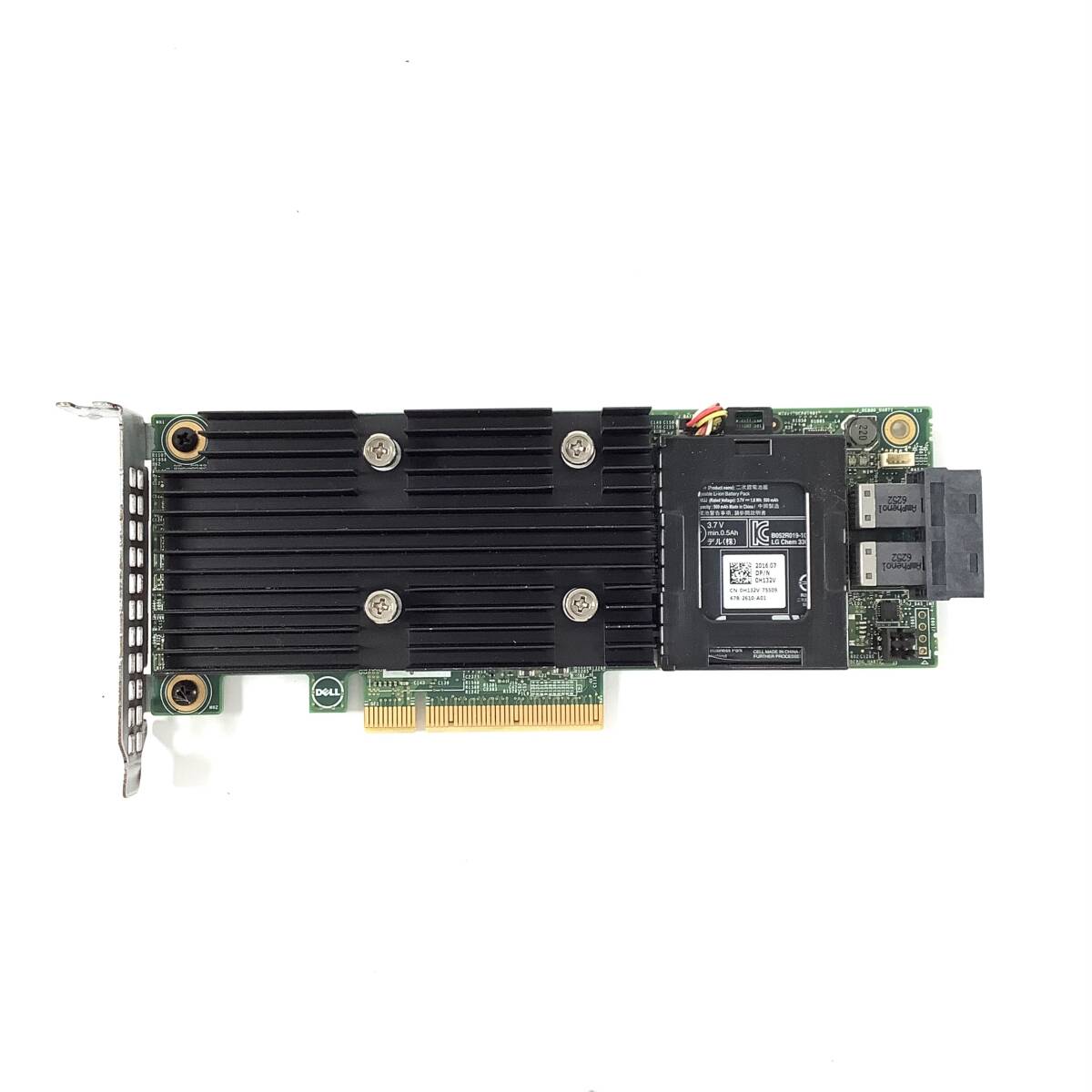 S71015155 Dell 0X4TTX Perc H730P 12GB/S Mini SAS Raid controller カード 1点【現状お渡し品、複数出品】拍卖