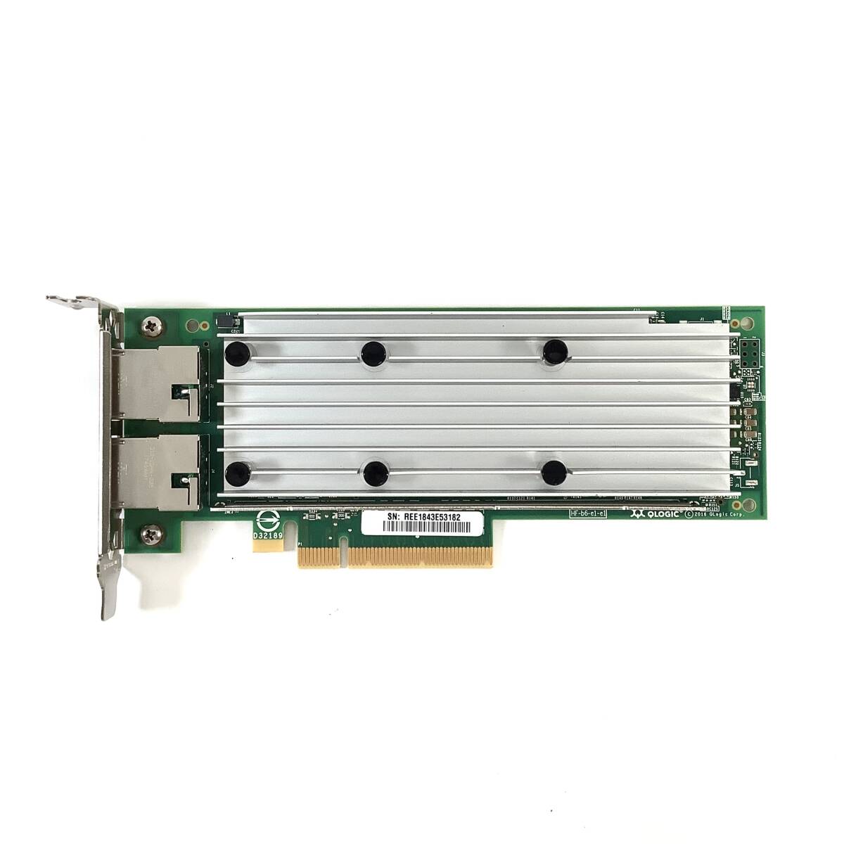 S71021150 Fujitsu 2ポート 10GbE LANカード 1点 ロープロファイル QL41112HLRJ Qlogic【現状お渡し品、複数出品】拍卖