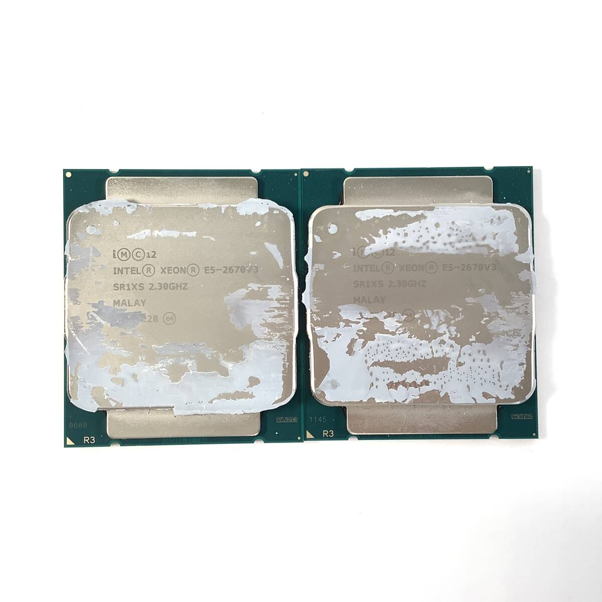 S71028206 INTEL XEON E5-2670V3 2.30GHZ CPU 2点セット【中古動作品、複数出品】拍卖