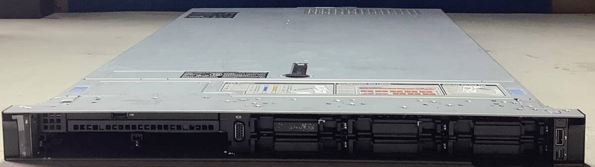 S71022302 DELL EMC PowerEdge R640 1点(HDDx8基搭載可、ヒートシンクx2基、1100w電源ユニットx2基搭載)【通電OK、複数出品】拍卖