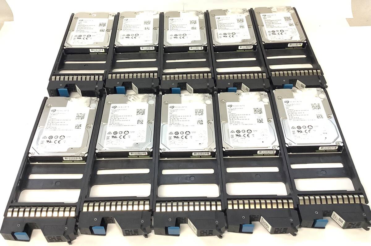 S7103034 SEAGATE 600GB SAS 3.5インチ HDD 10点 【中古動作品】拍卖